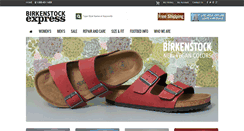Desktop Screenshot of birkenstockexpress.com